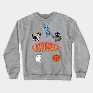 Cattoween Crewneck Sweatshirt